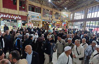 Kastamonu'da son kafile hacı adayları kutsal topraklara uğurlandı
