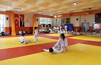 Rize'de iki anne çocuklarının ardından aikidoya başladı