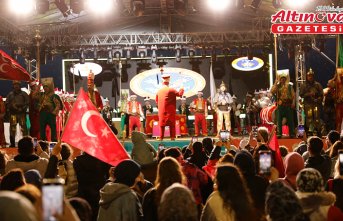 Samsun'da Jandarma Bando Komutanlığı Mehteran Birliği gösteri sundu