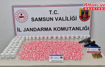 Samsun'da uyuşturucu operasyonunda 2 zanlı yakalandı