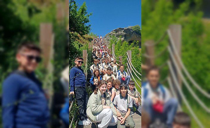Samsun'da ortaokul öğrencileri kültürel geziye katıldı