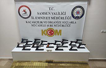 Samsun'da silah kaçakçılığı operasyonunda 2 zanlı yakalandı