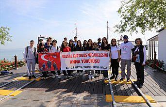 Samsun'da Ulusal Kurtuluş Mücadelesi 15. Anma Yürüyüşü yapıldı