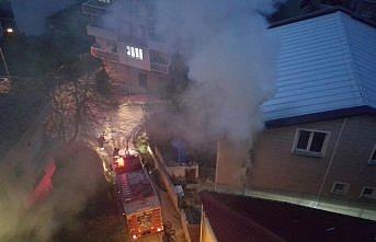 Sinop'ta çıkan baca yangını söndürüldü