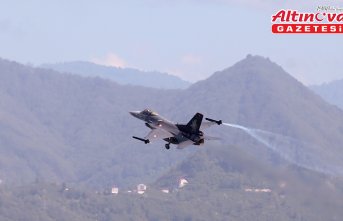 SOLOTÜRK Giresun'da prova uçuşu yaptı