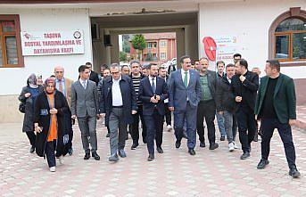 Taşova’ya yapılacak projelerin alanları incelendi