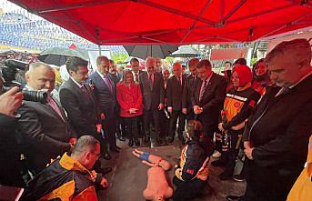 Trabzon'da “Fermuar Sistemiyle Yaşama Yol Ver“ kampanyası tamamlandı