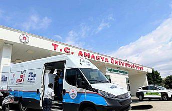 Amasya’da Müftülükten YKS'ye giren öğrencilere ve velilerine mobil ikram