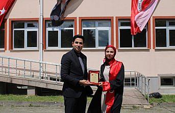 Araç Rafet Vergili Meslek Yüksekokulu'nda mezuniyet töreni düzenlendi