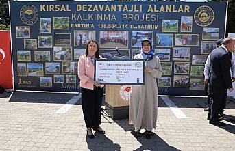 Bartın'da makine ve ekipman dağıtım töreni düzenlendi