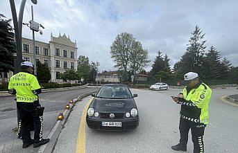Bolu'da trafik denetimleri