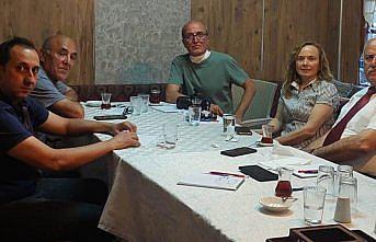 Boyabat'ta Belediye Başkanı Kara, basın mensuplarıyla bir araya geldi