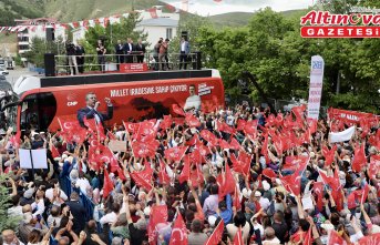 CHP Genel Başkanı Özgür Özel, Bayburt'ta konuştu