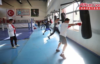 Erkek Boks Milli Takımı, Kastamonu'da kamp yapıyor