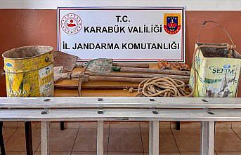 Karabük'te izinsiz kazı yapan 2 kişi suçüstü yakalandı