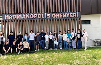 Karabük'te öğrenciler Hadrianapolis Antik Kenti'ni ziyaret etti