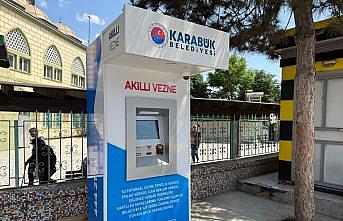 Karabük'te yeni akıllı vezneler hizmete girdi