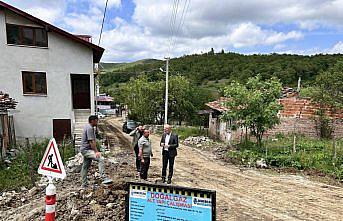 Ladik'te merkeze uzak mahalleler doğalgaza kavuşuyor