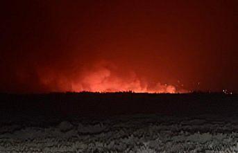 Mersin'deki Göksu Deltası'nda yangın