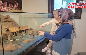 Samsun'da Tekkeköy Mağaraları Arkeoloji Vadisi bayramda vatandaşların buluşma noktası oldu