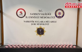 Samsun'da uyuşturucu operasyonunda 2 zanlı yakalandı