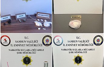 Samsun'da uyuşturucu operasyonunda 7 zanlı yakalandı