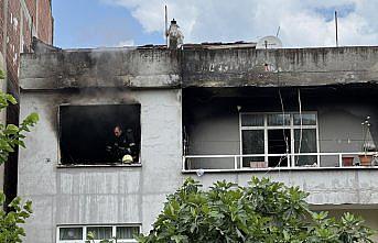 Samsun'da evde çıkan yangında 3 kişi dumandan etkilendi