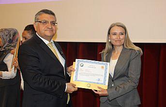 Sinop'ta eğitim çalışanlarına başarı belgesi verildi