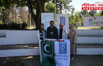 Tokat'ta Yeşilay stant açtı