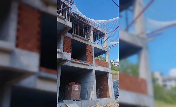 Tokat'ta elektrik akımına kapılan inşaat işçisi öldü