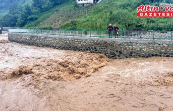 Trabzon'da sağanak etkili oldu