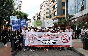Trabzon'da “Dünya Tütünsüz Günü“ yürüyüşü yapıldı