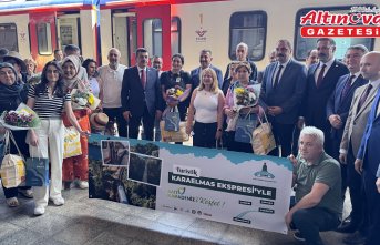 Turistik Karaelmas Ekspresi, Zonguldak'a ulaştı