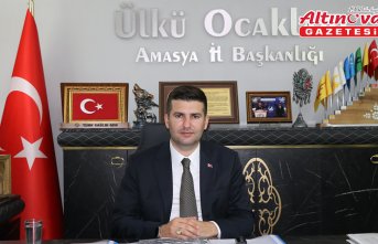 Ülkü Ocakları Genel Başkanı Ahmet Yiğit Yıldırım, Amasya'da konuştu:
