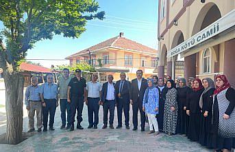 Vezirköprü Boğa Mahallesi'nde HEM yıl sonu sergisi açıldı