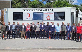 Vezirköprü'de kan bağışı kampanyası