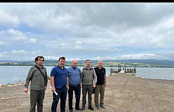 Yeniçağa Gölü'nün iskeleleri yeniden yapılacak