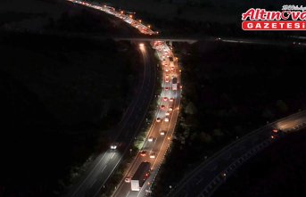 Yollarda bayram tatilinden dönüş yoğunluğu başladı