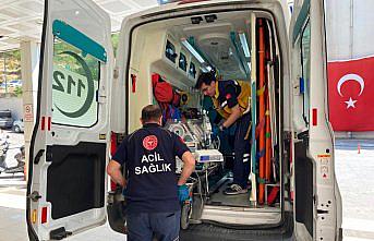 Amasya’da ambulans helikopter prematüre bebek için havalandı