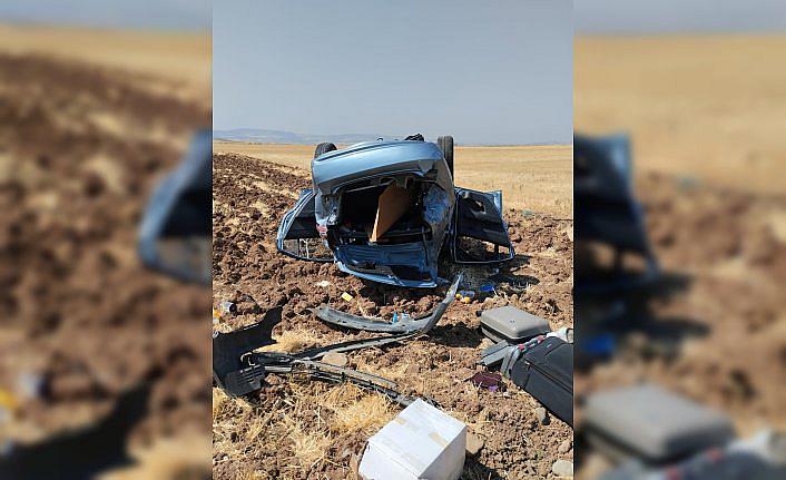 Amasya'da iki otomobilin çarpıştığı kazada 3 kişi yaralandı