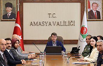Amasya'da İl Güvenlik ve Asayiş Toplantısı yapıldı