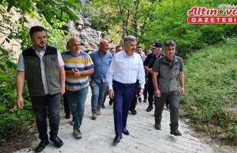 Artvin'de dereye 5 bin kırmızı benekli alabalık yavrusu bırakıldı