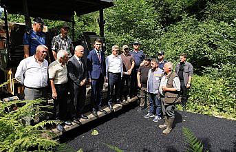 Artvin Valisi Ergün'den Arhavi ilçesine ziyaret