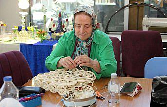 Bafra'da engelli bireyler için el sanatları eğitimi veriliyor