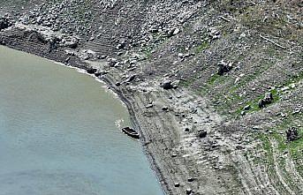 Batı Karadeniz'de kuraklık Hasanlar Barajı'ndaki su seviyesini düşürdü