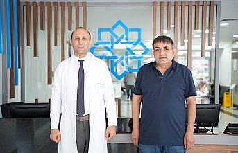 Beyin anevrizması nedeniyle bilinci kapanan hasta, ameliyatsız tedaviyle iyileşti