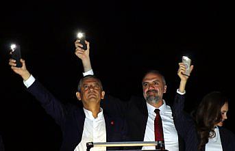 CHP Genel Başkanı Özel, partisinin Amasya mitinginde konuştu: