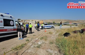 Çorum'da devrilen üç tekerlekli motosikletin sürücüsü öldü
