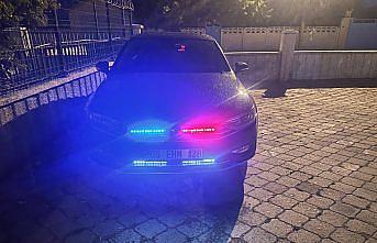 Çorum'da usulsüz çakar kullanılan aracın sürücüsü ve sahibine para cezası