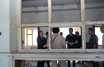Erbaa Belediye Başkanı Karagöl, eski tekel işletme binasını inceledi